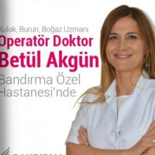 Betül Şahin, Kulak Burun Boğaz Bakırköy