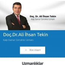 Ali İhsan Tekin, Kalp Ve Damar Cerrahisi Kayseri